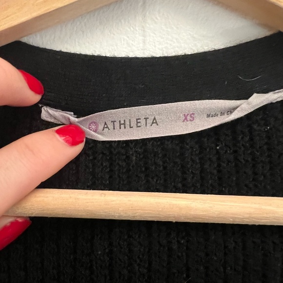 Athleta Long Open Front Cardigan with Side Splits - Picture 7 of 7